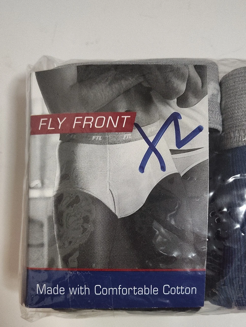 Vintage Fruit of the Loom Men's Ribbed Briefs - 3-Pack - Size XL 40-42